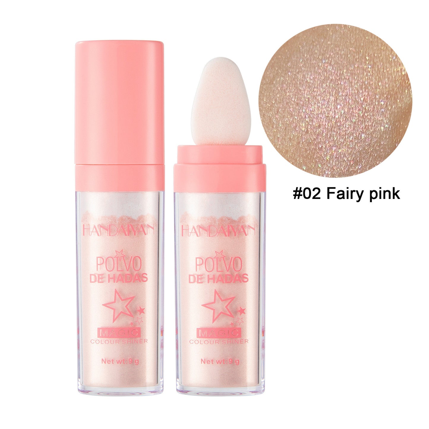 Fairy Highlight Pat Full Body Highlight Brightening Natural Three-dimensional Repair Blush Cross-border Makeup Supply